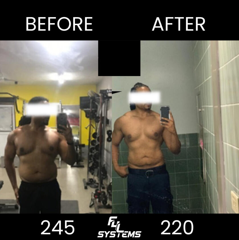 Meet Deon: A busy health professional who transformed his body in just 12 weeks 💪 🔥 Lost 25 lbs 💪 Built impressive strength ⚡ Gained unstoppable confidence Proof that even the busiest professionals can achieve life-changing results with the right plan